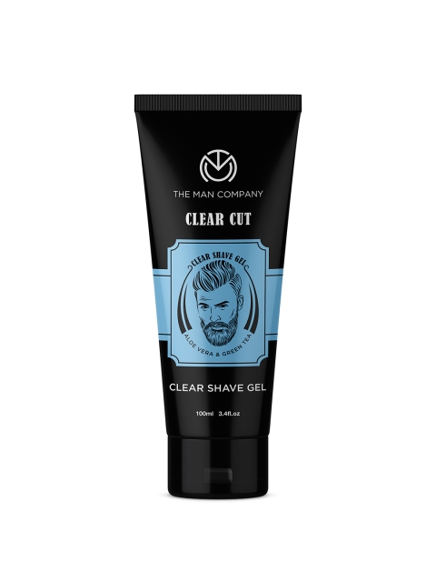 

THE MAN COMPANY Clear Cut Shave Gel 100 ml, Black