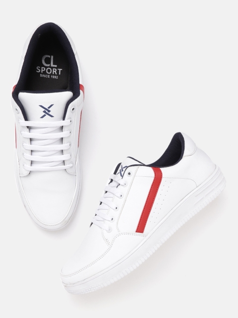 

Carlton London sports Men White Solid Sneakers