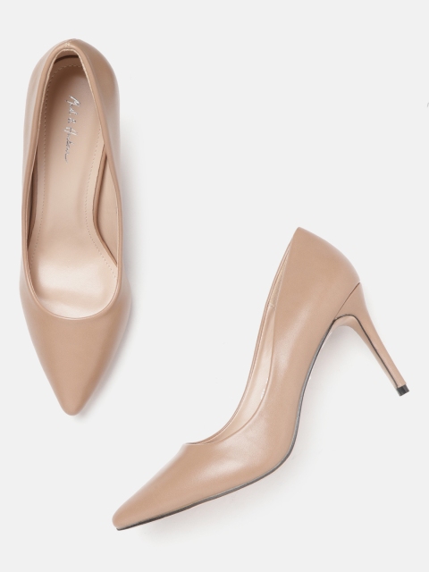 

Mast & Harbour Women Dusty Pink Solid Pumps