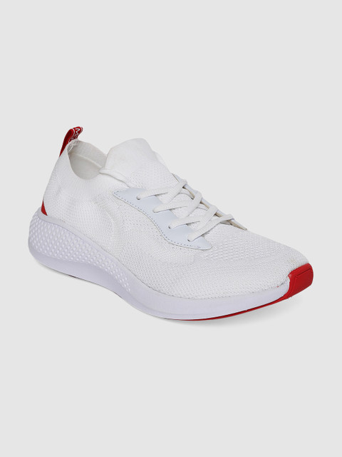 

Flying Machine Men White HANNES Walking Shoes