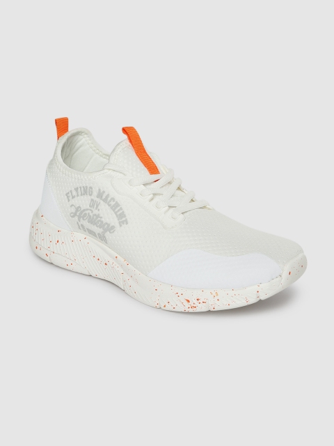 

Flying Machine Men White Sneakers