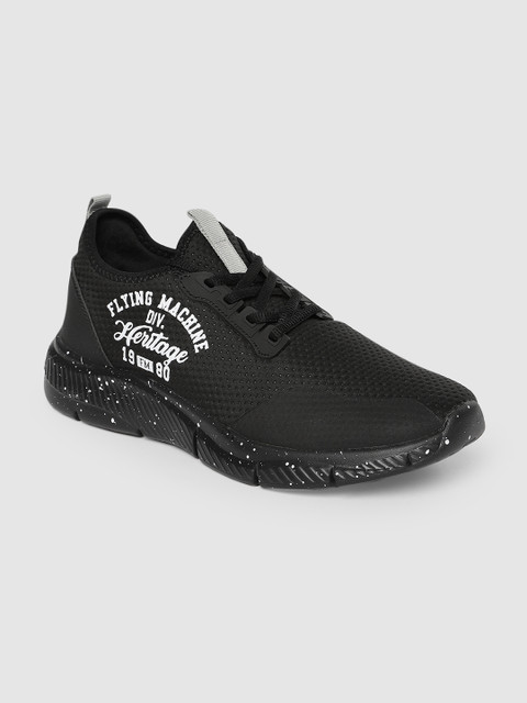 

Flying Machine Men Black Sneakers