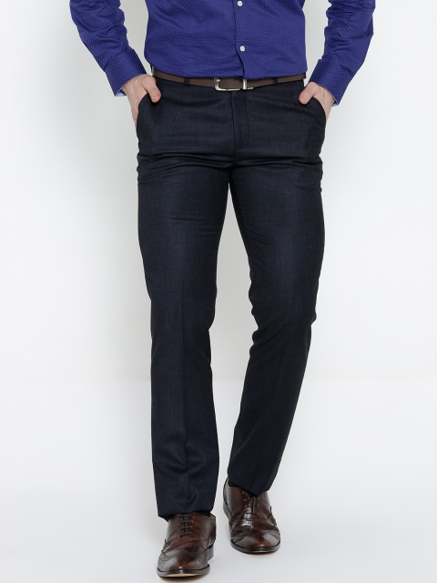

Blackberrys Charcoal Grey Sharp Fit Formal Trousers