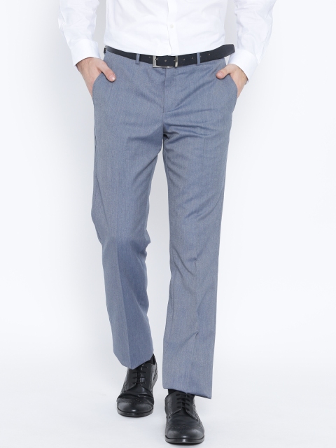 

Blackberrys Blue B-90 Sharp Fit Formal Trousers