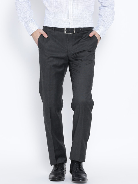 

Blackberrys Grey Sharp Fit Formal Trousers