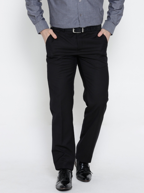 

Blackberrys Black B-90 Regular Fit Formal Trousers