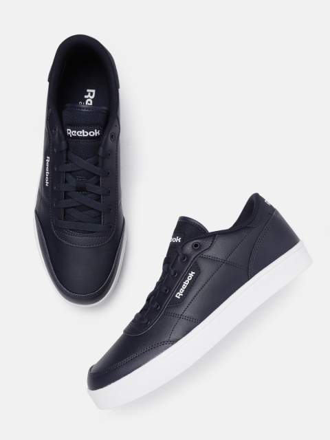 

Reebok Classic Unisex Navy Royal HEREDIS VULC Sneakers, Navy blue