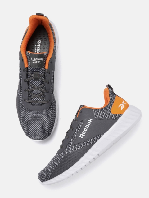 

Reebok Men Grey Woven Design Legend LP Running Shoes