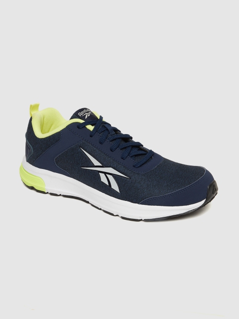 

Reebok Men Navy Blue Canton LP Woven Design Running Shoes