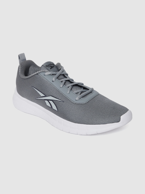 

Reebok Men Grey Stride LP Woven Design Running Shoes
