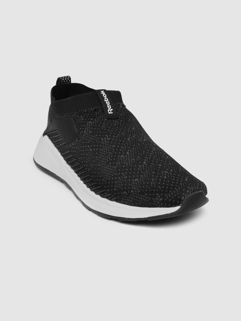 

Reebok Women Black Ever Road DMX 2 Slip-On Walking Shoes