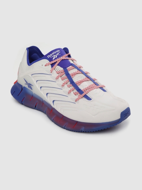 

Reebok Unisex White Embrossed Zig Kinetica Sneakers