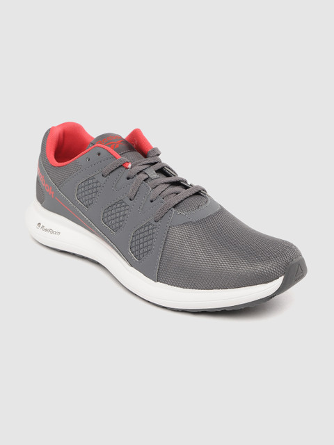 

Reebok Men Grey Woven Design Driftium 2.0 Running Shoes