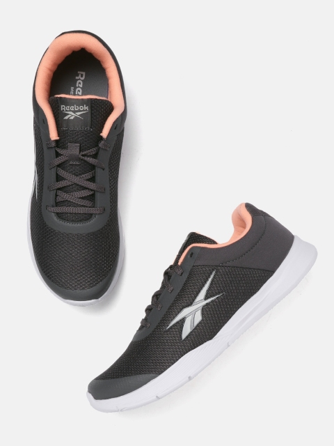 

Reebok Women Charcoal Grey Damsel LP Woven Design Training Shoes