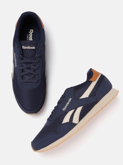 

Reebok Classic Unisex Navy Royal Classic Jogger 3.0 Sneakers, Navy blue