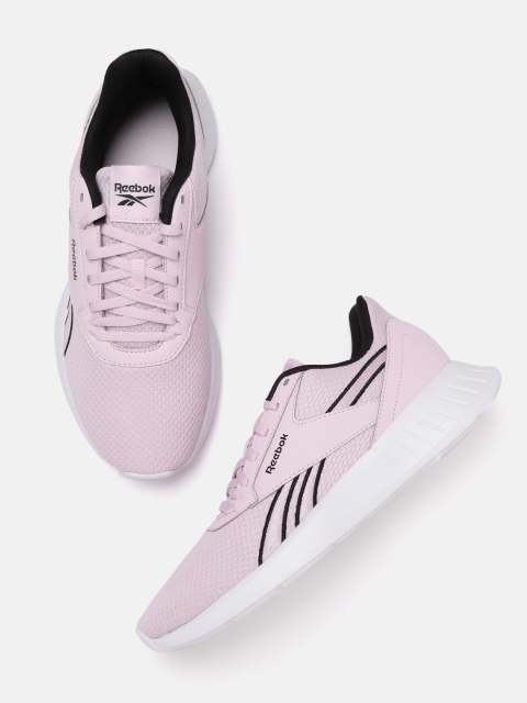 

Reebok Women Pink Woven Design Lite 2.0 Running Shoes