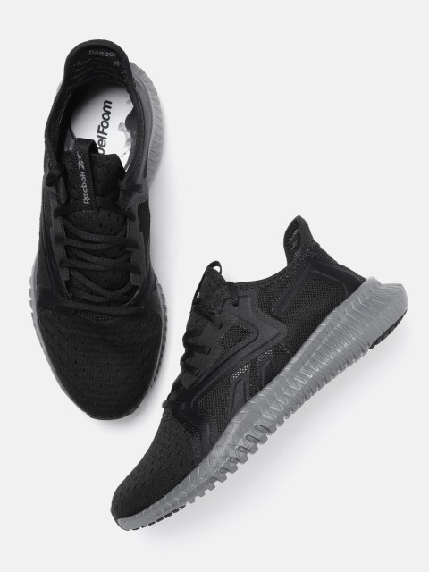 

Reebok Men Black Woven Design Flexagon 3.0 Training Shoes