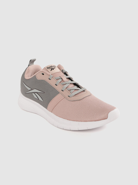 

Reebok Women Pink & Grey Energy LP Colourblocked Running Shoes
