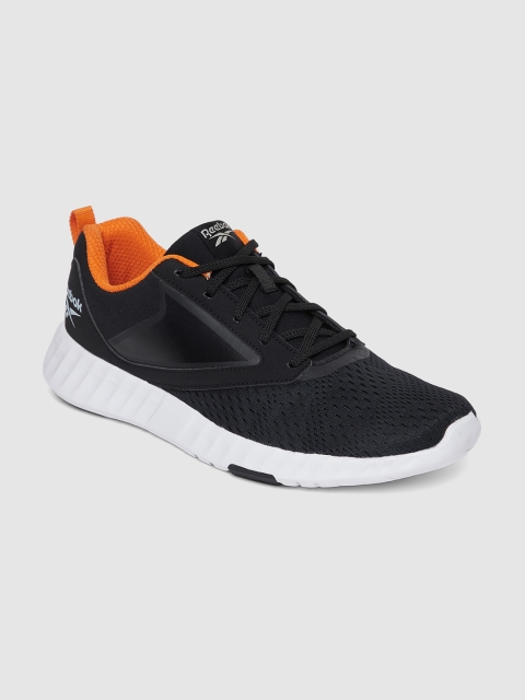 

Reebok Men Black Lite Woven Design Training Shoes