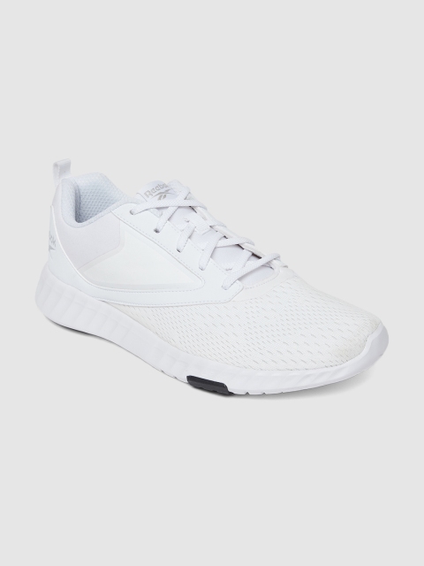

Reebok Men White Woven Design Training Lite Shoes