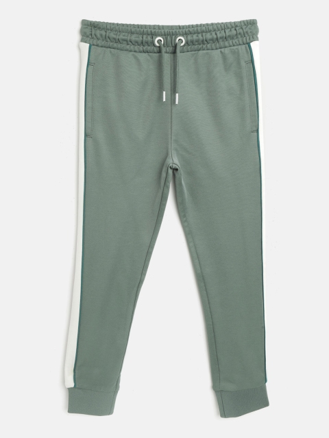 

Marks & Spencer Boys Olive Green Solid Joggers