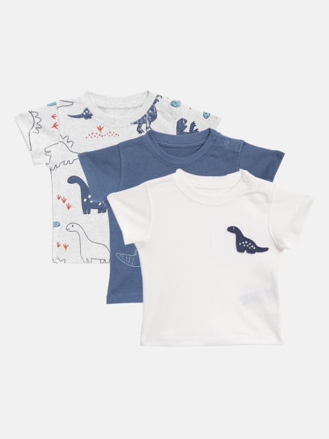 

Marks & Spencer Kids Pack of 3 T-shirts, Grey melange