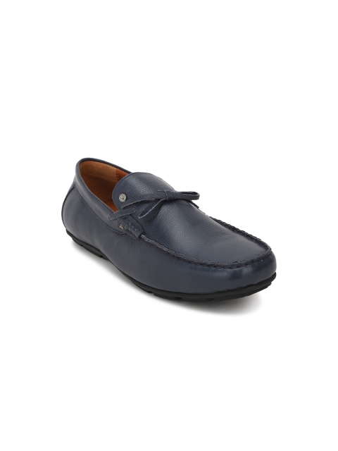 

Allen Solly Men Blue Solid Leather Loafers