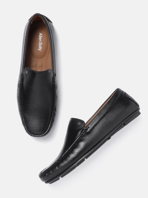 

Allen Solly Men Black Solid Loafers