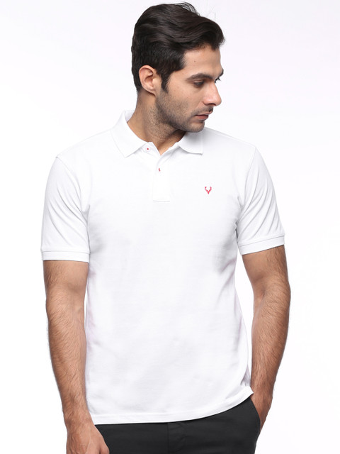 

Allen Solly White Polo T-shirt