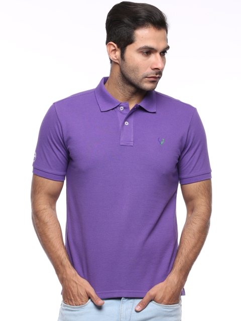 

Allen Solly Sport Purple Wimbledon Collection Polo T-shirt