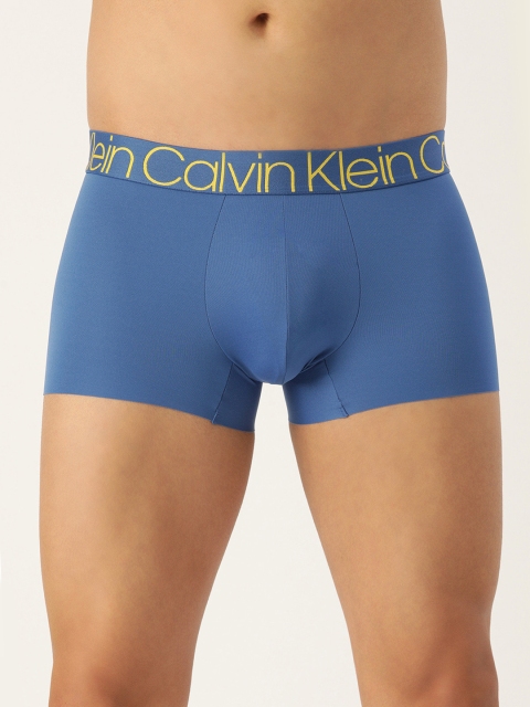 

Calvin Klein Underwear Men Blue Solid Trunks NB1906G6T