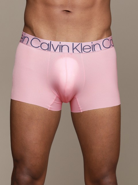 

Calvin Klein Underwear Men Pink Solid Low Rise Trunk NB19065XV