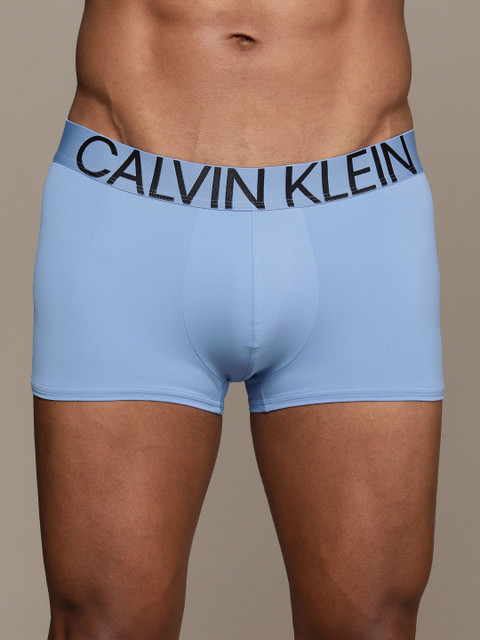 

Calvin Klein Underwear Men Blue Solid Trunks NB1702BYA