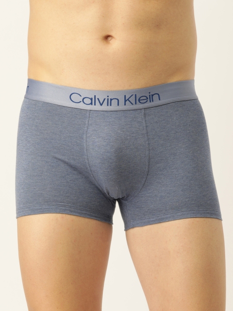 

Calvin Klein Underwear Men Blue Solid Trunk NB1932FH7