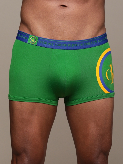 

NEW Calvin Klein Underwear Men Green Printed Low Rise Trunk NB2361LG8
