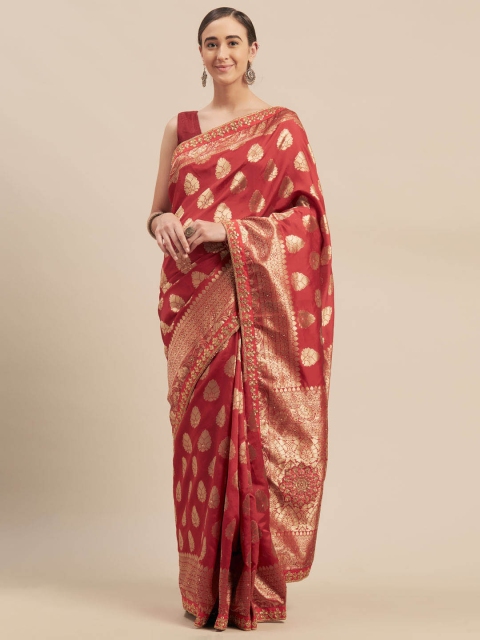 

Indian Women Red Saree