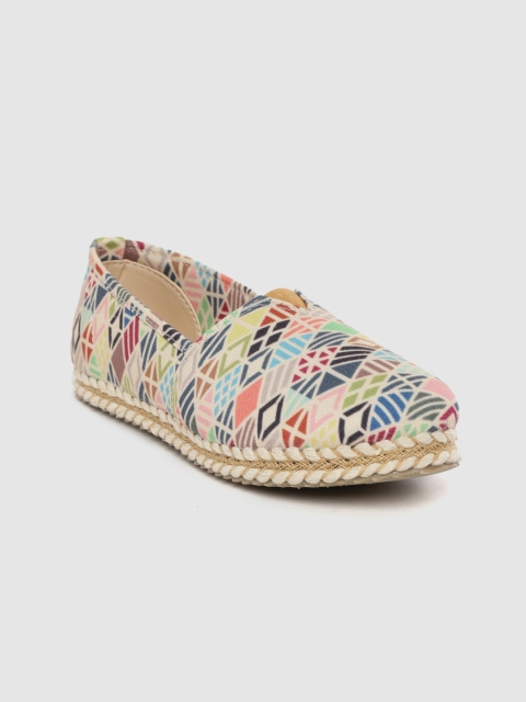 

DressBerry Women Multicoloured Printed Espadrilles, Multi