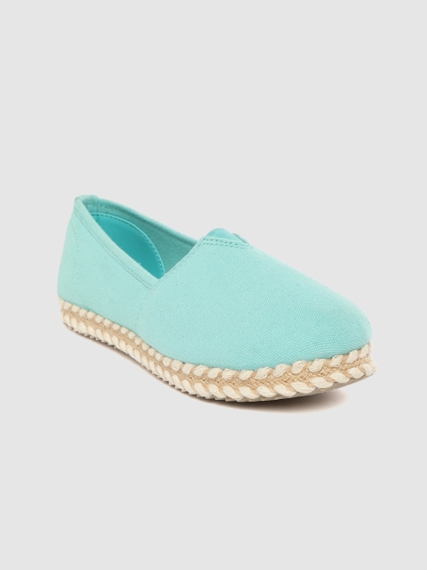 

DressBerry Women Turquoise Blue Espadrilles