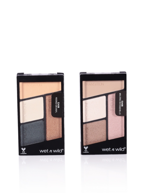

Wet n Wild Sustainable Set of 2 Eyeshadow Palette, Beige