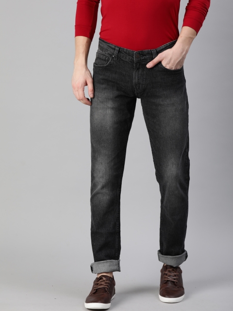

SPYKAR Men Black Skinny Fit Low-Rise Clean Look Stretchable Jeans
