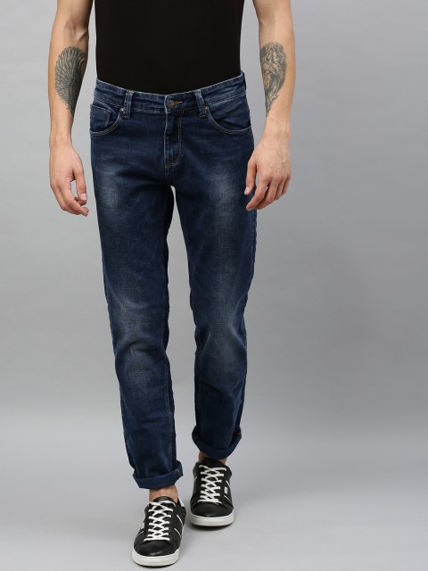 

SPYKAR Men Blue Super Skinny Fit Low-Rise Clean Look Jeans