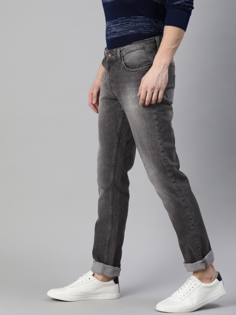 

SPYKAR Men Grey Skinny Fit Low-Rise Clean Look Stretchable Jeans