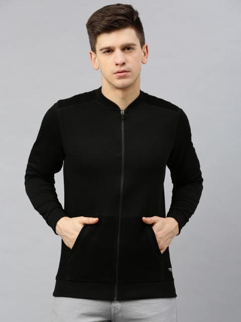 

SPYKAR Men Black Printed Bomber Jacket