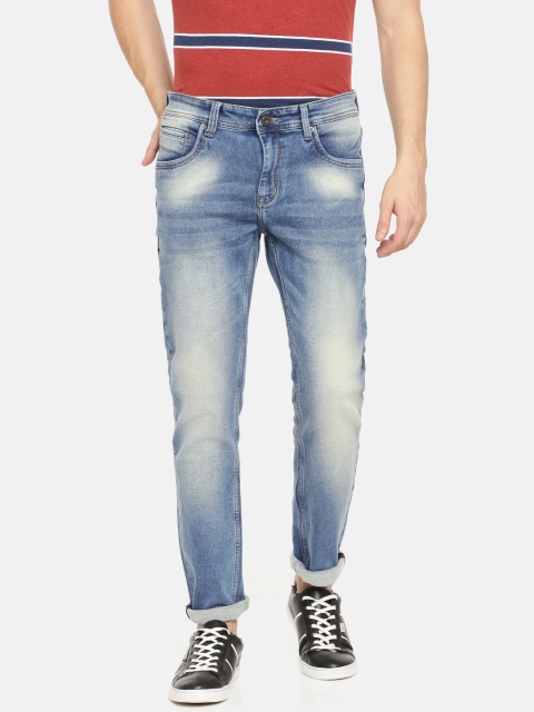 

Nature Casuals Men Blue Slim Fit Mid-Rise Clean Look Jeans