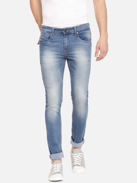 

Nature Casuals Men Blue Slim Fit Mid-Rise Clean Look Jeans