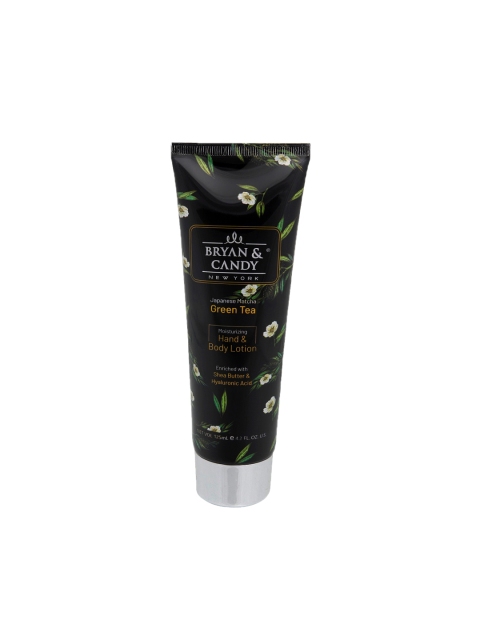 

BRYAN & CANDY NEW YORK Unisex Green Tea Moisturizing Hand & Body Lotion 125 ml, Black