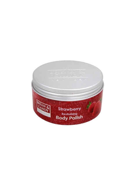 

BRYAN & CANDY NEW YORK Unisex Strawberry Revitalizing Body Polish 200 g, Red