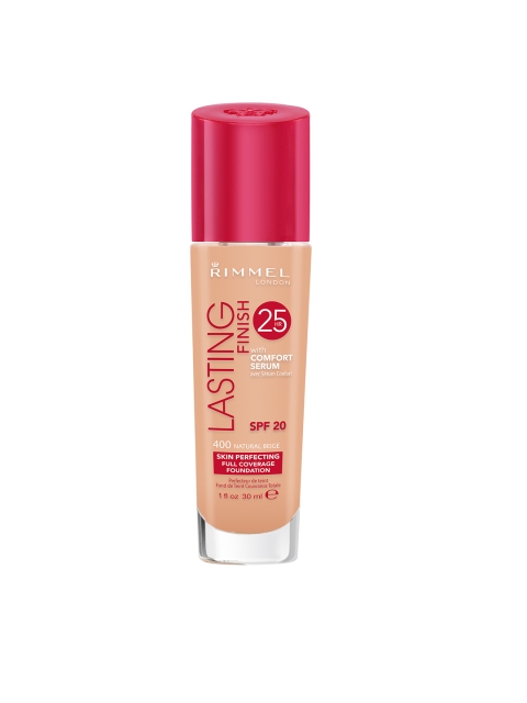 

RIMMEL London 400 NATURAL BEIGE Lasting Finish 25 Hour Foundation 30 ml