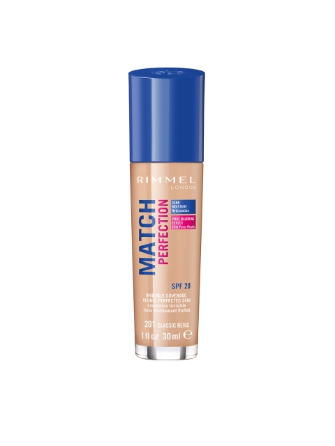 

RIMMEL London 201 CLASSIC BEIGE Match Perfection Foundation 30 ml