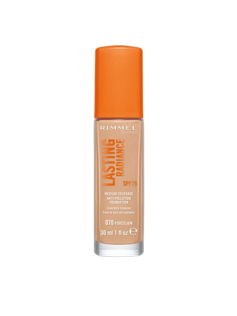

Rimmel London 070 Porcelain Lasting Radiance Anti-Pollution Foundation 30ml, Beige